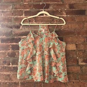 Forever 21 NWOT Floral Festival Top